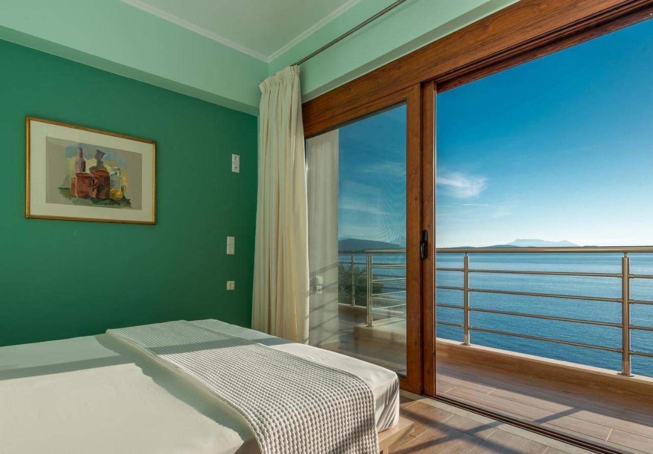 Iris Villas Lefkada - Marine Villa With Private Sea Access 시보타 외부 사진